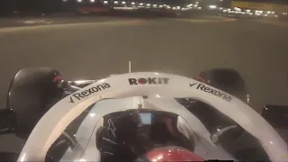 Robert Kubica: Onboard - BahrainGP 2019 - Q1 [1:31.799]