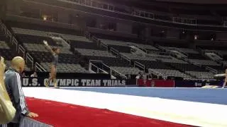 Gabby Douglas - Floor - 2012 U.S. Olympic Trials