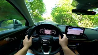 2021 Audi Q5 45 Premium | POV Test Drive (Binaural Audio)