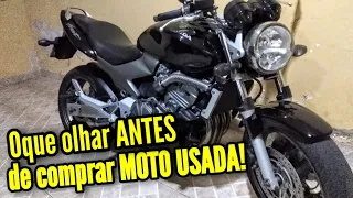 comprar moto usada 600cc - Cuidado! Dicas importantes