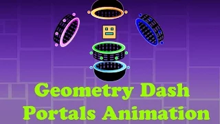 Geometry Dash Animation - Portals