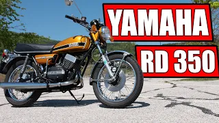 YAMAHA RD 350 1974 MOTORRAD HISTORY