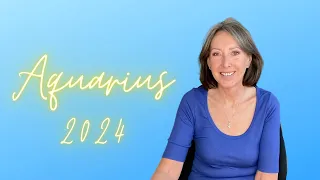 AQUARIUS 2024 YEAR AHEAD *YOUR WHOLE LIFE IS ABOUT TO CHANGE! INCREDIBLE YEAR FOR YOU AQUARIUS!