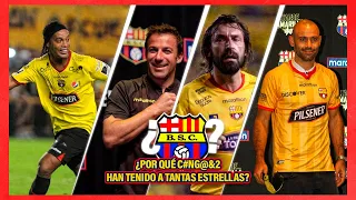 ¿Por qué diablos LAS MÁS GRANDES FIGURAS del fútbol HAN JUGADO en el Barcelona de ECUADOR?