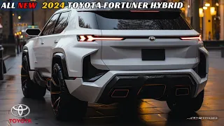 Don't Miss Out! The All New Redesigned 2024 Toyota Fortuner Hybrid Unveiled!