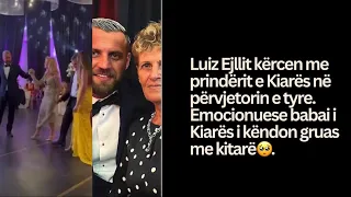 Luizi dhe Kiara në përvjetorin e prindërve të saj. Momente emocionuese. #luizejlli #kiaratito
