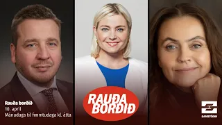 Rauða borðið 10. apríl - Ráðherraspjall, sniðganga og kona í framboði