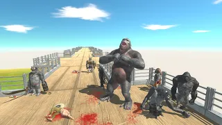 Mutant Primates vs Every Faction - Animal Revolt Battle Simulator
