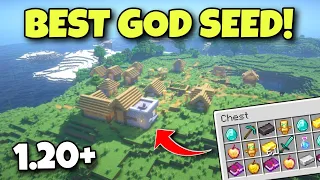 🔥[Best God Seed] For Minecraft 1.20 Java Edition | Seed Minecraft 1.20 | Minecraft Seeds