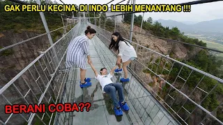 Jembatan Kaca Di Indonesia Yang Lagi Viral, Cina Lewat lah Kalau Begini!
