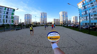 BEACH VOLLEYBALL FIRST PERSON | TOP 10 INCREDIBLE SAVES | 72 episode