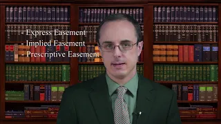 What is an easement for ingress and egress?