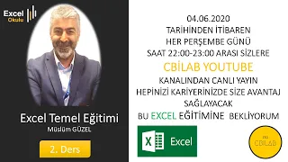 Temel Excel Eğitimi 2