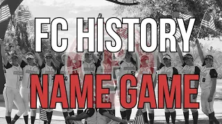 The History of Firecracker Softball: BONUS Name Game