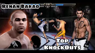 EA Sports UFC mobile - Renan Barao KOs compilation