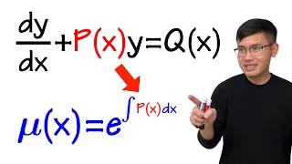 First Order Linear Differential Equation & Integrating Factor (introduction & example)