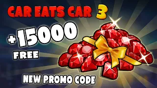 Car Eats Car 3 - Entering the promo code (+15.000 rubies)