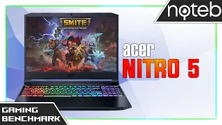 Acer Nitro 5 (2021) - Smite Gameplay Test (Ryzen 9 5800HX, RTX 3080)