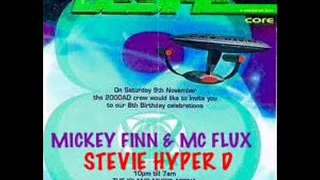 Mickey Finn Mc Flux Hyper D @ Desire 8th Birthday Bash 9 11 96