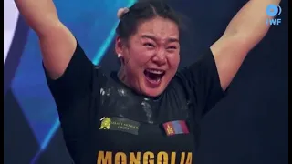 Вот это самая яркая эмоция!!! Когда Анхцэцэг узнала, она уже стала чемпионкой мира!!!