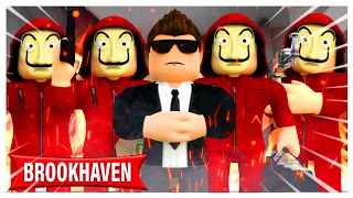 LA CASA DE PAPEL en BROOKHAVEN - Roblox YoSoyLoki