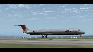 Landing A MD-80 (X-plane 10 mobile)