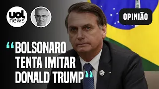 Bolsonaro faz como Trump ao se colocar como "vítima do sistema", diz Kennedy Alencar