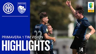 INTER 2-0 PESCARA | U19 HIGHLIGHTS | CAMPIONATO PRIMAVERA 1 TIM ⚽⚫🔵