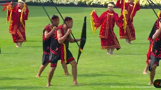 "SANGGAR TARI BUMI AEKHULA" KABUPATEN NIAS BARAT, DI ISTANA MERDEKA JAKARTA.