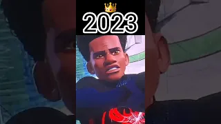 Evolution of Miles Morales & Spider-Gwen & Spiderman 2099