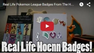 Real Life Pokemon League Badges From The Hoenn Region - Hoenn League