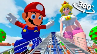 Super Mario 360° Roller Coaster VR