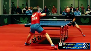 1.PAPAGEORGIOS - SIDORENKO ETTU table tennis настольный теннис