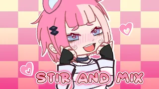 “ Stir And Mix ” Gacha Animation Meme with My OC ⭐ #gachaanimation