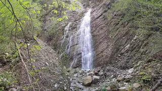 Водопад Греческий. Туапсинский район. Село Красное. 21.04.21