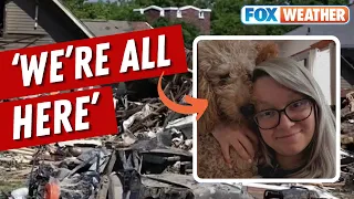 Iowa Woman Reunites With Dog Hours After House Destroyed By Tornado