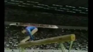 1970s Balance Beam Gymnastics Montage