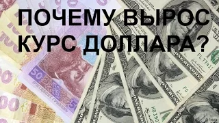 Причны высокого курса доллара в Украине.