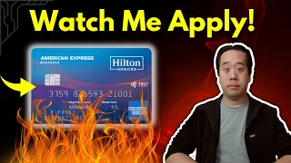 I Got Denied TWICE! | Amex Hilton Honors Business Card