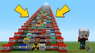 GIANT LONGEST TNT STAIRS - Minecraft
