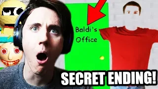 BALDI'S SECRET OFFICE! (Secret Ending) || Baldis Basics in Education and Learning