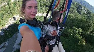 29.07.21 Сочи...Прыжок Bungy 69. Скайпарк. GoPro