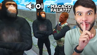 VIREI UM MACACO E TROLLEI GERAL NO GTA RP!!