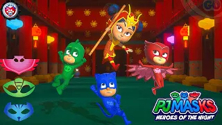 👉PJ Masks - Heroes Of The Night #3 🐵 Big Update - An Yu Reclaims the Staff - FHD 60 FPS Disney JR