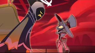 SPOILERS HAZBIN HOTEL (Lucifer and Adam battle ep. 8) (part 1 because.. Yknow)