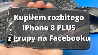 200 zł za rozbity i zalany iPhone 8 Plus - czy to dobry interes?!