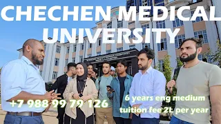 kadyrov Chechen state University CAMPUS tour | English