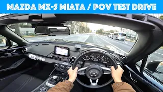 2016 Mazda MX-5 MIATA / Roadster - Test Drive - POV with Binaural Audio