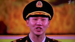 "Рябинушка", поют китайские военные в Кремле