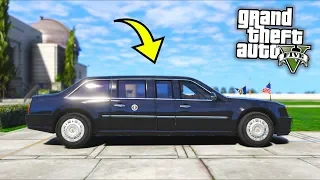 What happens if you steal Mr President's car?! (GTA 5 Mods Gameplay)